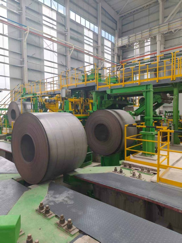 Steel coil production line at export supplier factory